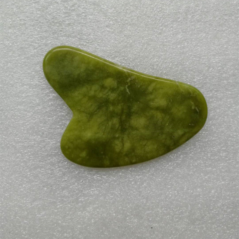 Rullo e Gua Sha in Pietra Naturale – Massaggiatore per Viso e Corpo