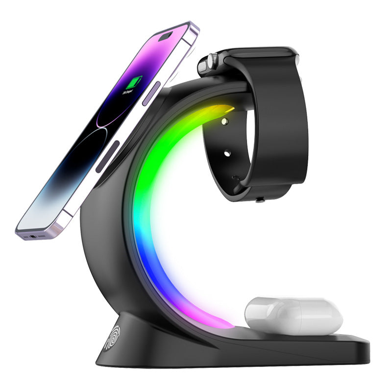 4-in-1 Wireless Charging Station – Minimal Design