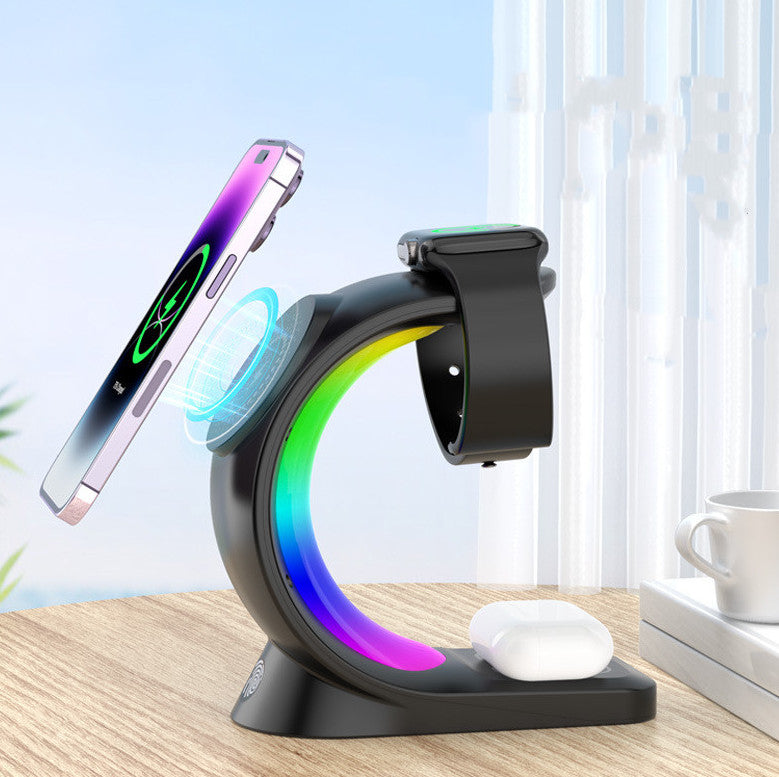 4-in-1 Wireless Charging Station – Minimal Design