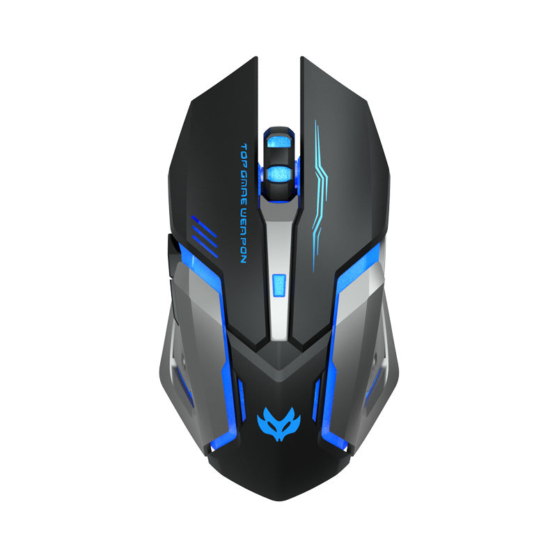 Wireless Charging Silent Gaming Mouse (Model: T1)