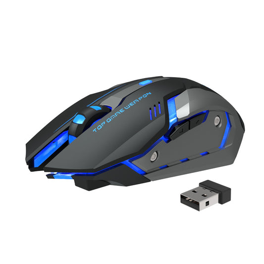 Wireless Charging Silent Gaming Mouse (Model: T1)